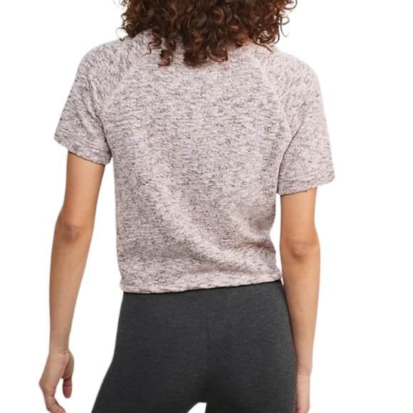 Lou & Gray Knotted Cropped Cozy Top Size XXS - Picture 5 of 7